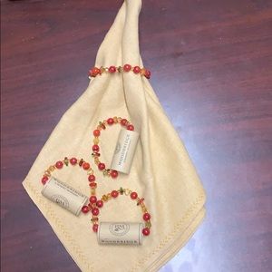 Napkin Rings set of 4